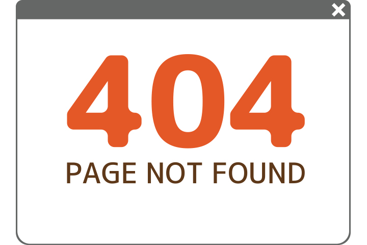 404エラーページ